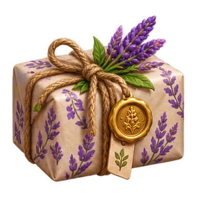 Lavender parcel