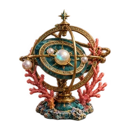 Coral astrolabe